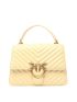 o Clasic Love Bag geantă de umăr de vanilie pentru femei